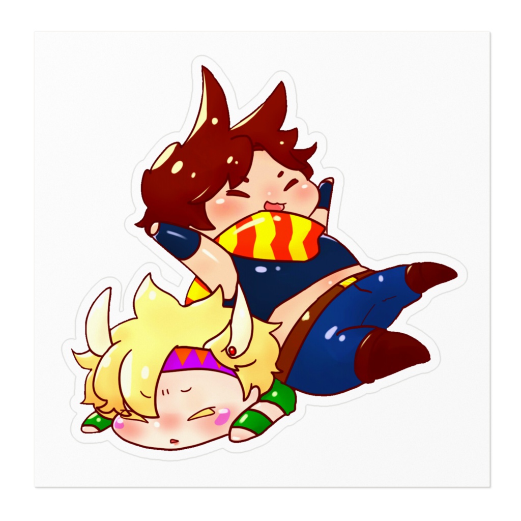 波紋戦士ステッカー