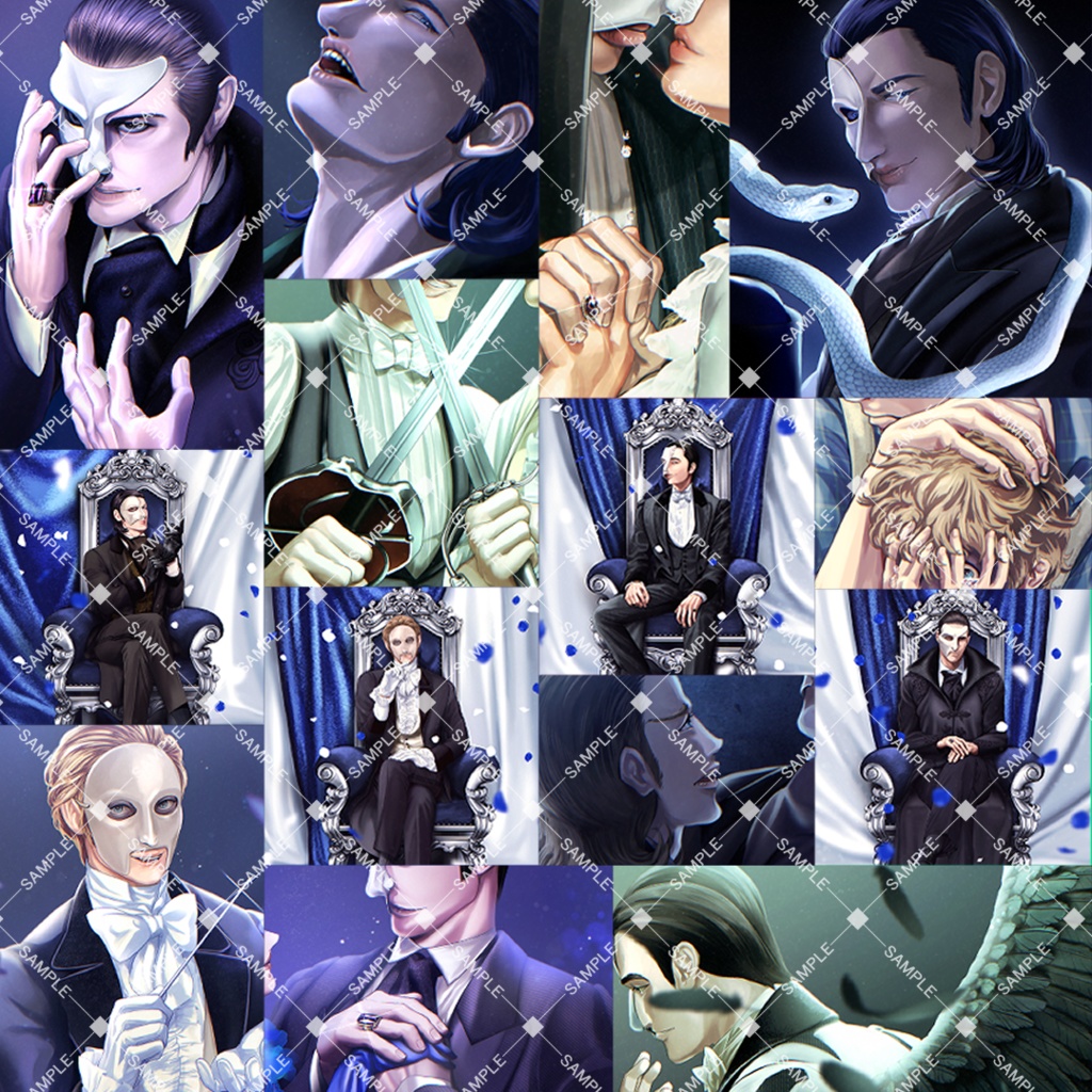 Nocturne The Phantom of the Opera Imagination Illustration