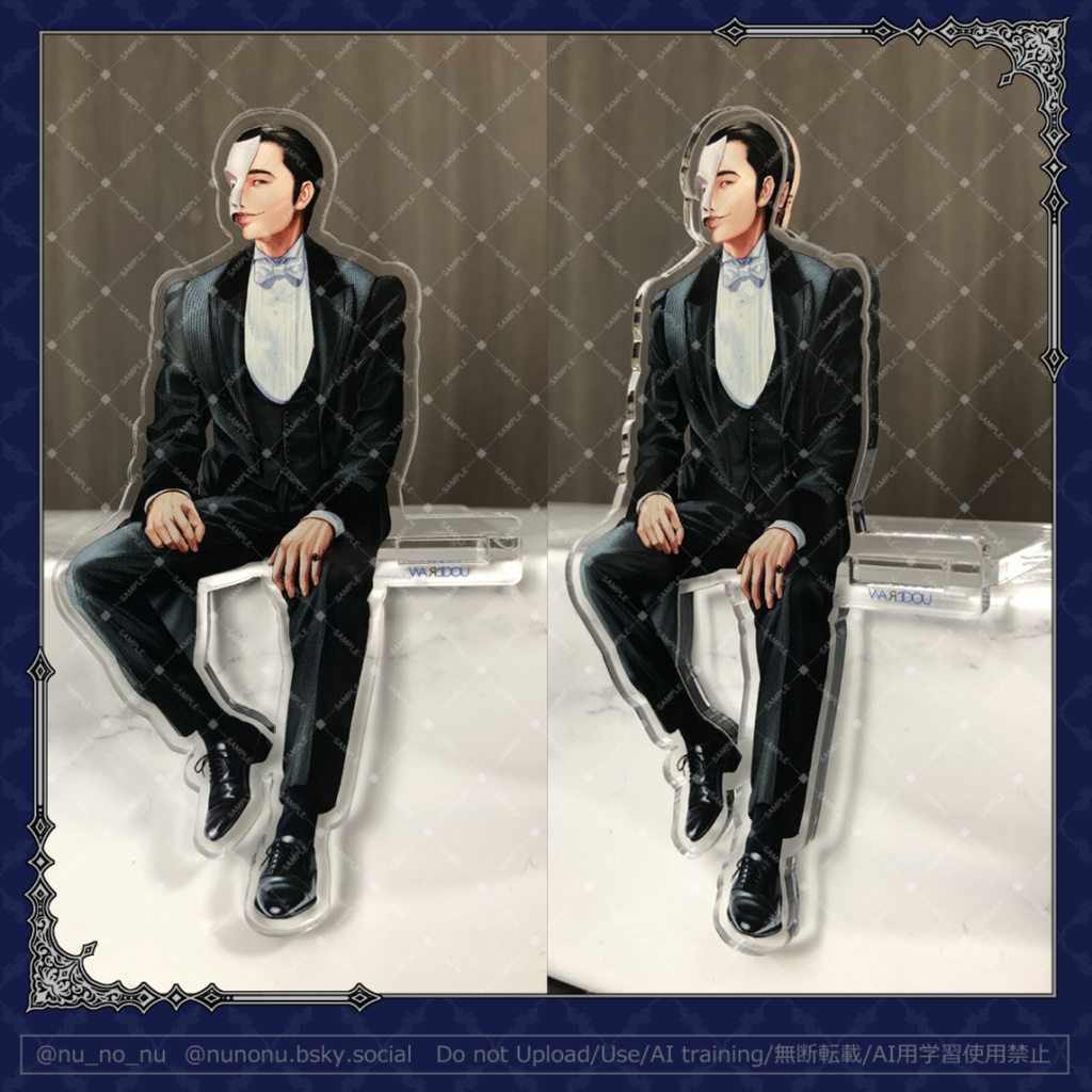 phantom 25th ver.ファントム引っ掛けアクリルフィギュア