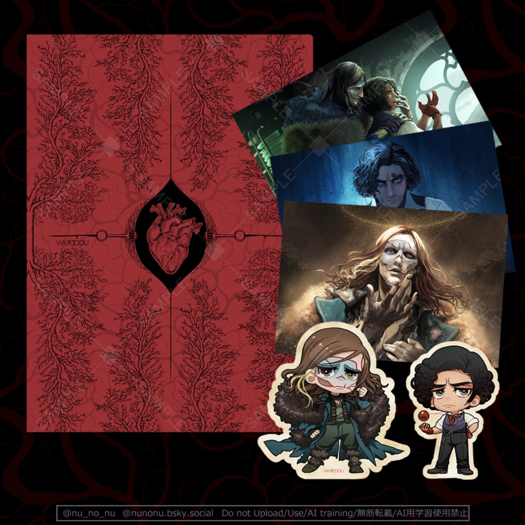 フランケンシュタインART GOODS set