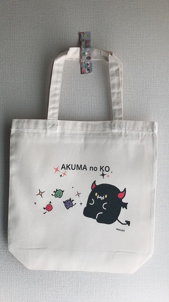 オリジナル アクマのコ トートバッグ Mocch Booth