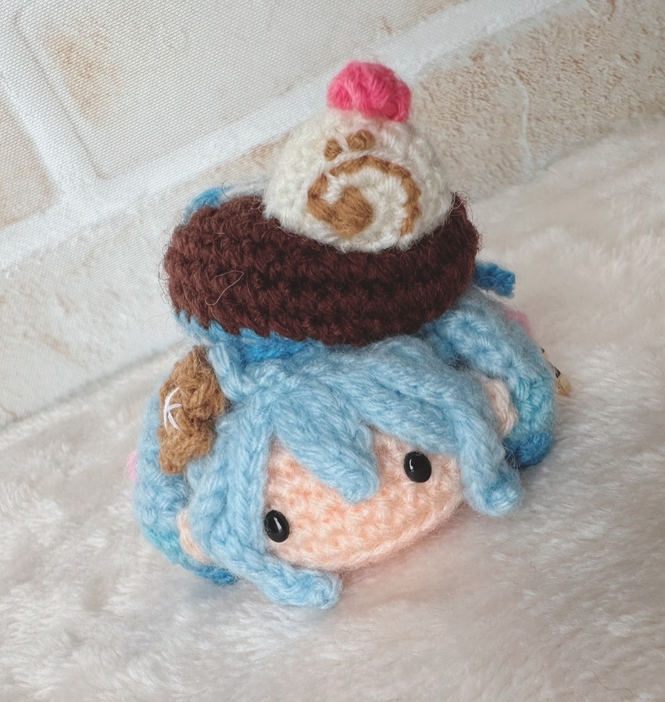 あみぐるみ おまんじゅう雪ミク2026ver.