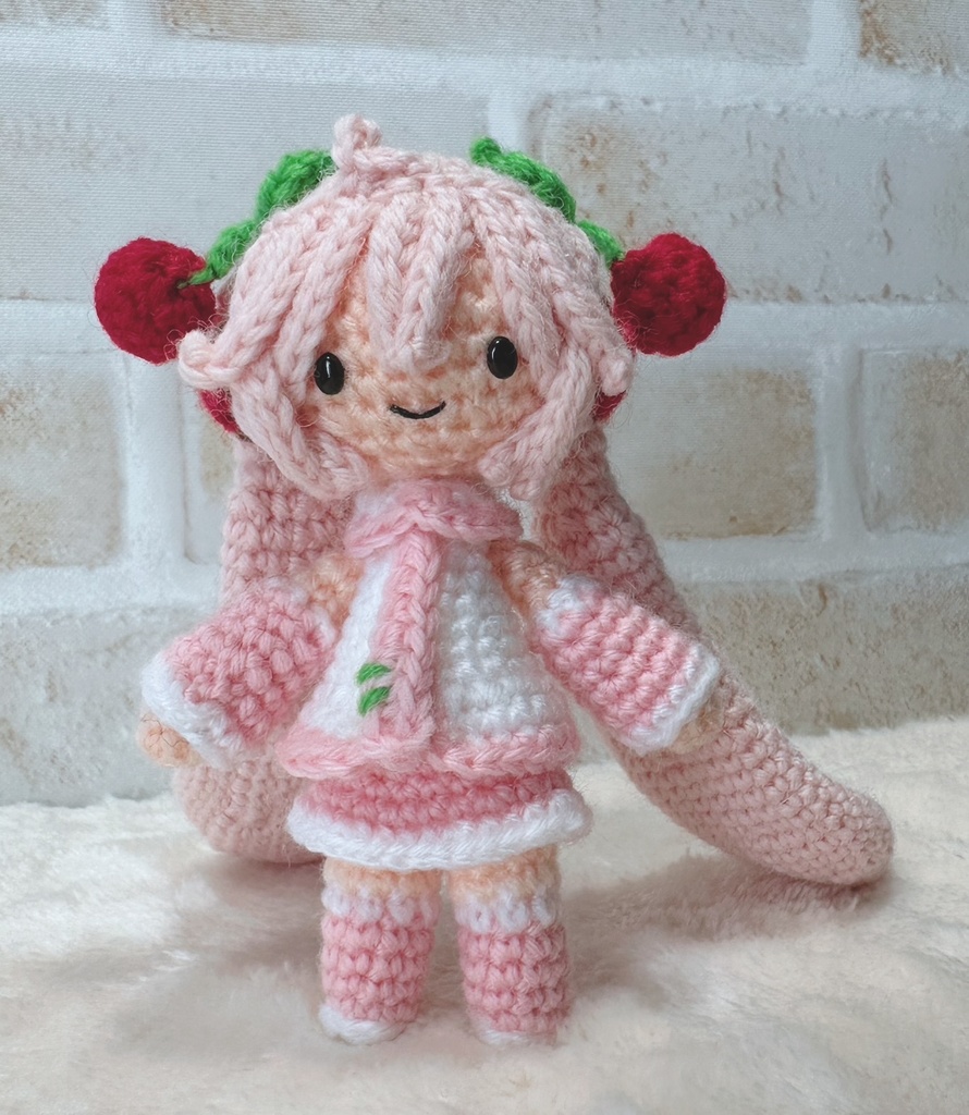 あみぐるみ ちみっこ桜ミクさん