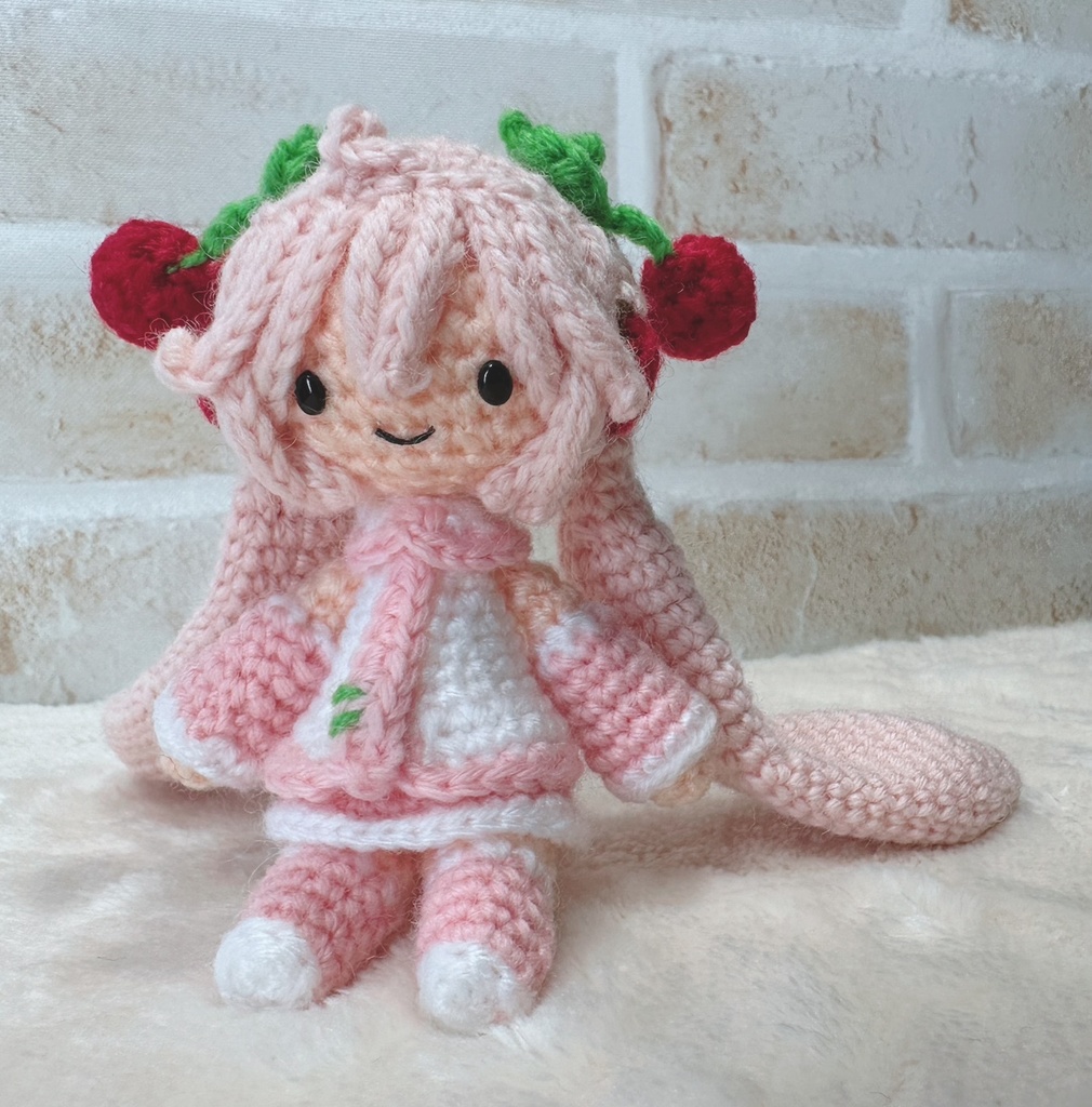 あみぐるみ ちみっこ桜ミクさん