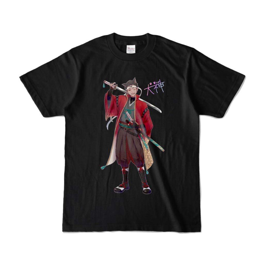 黒柴君　着物ver　Ｔシャツ