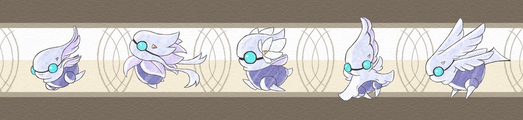 あつまるジンのマスキングテープ(風)