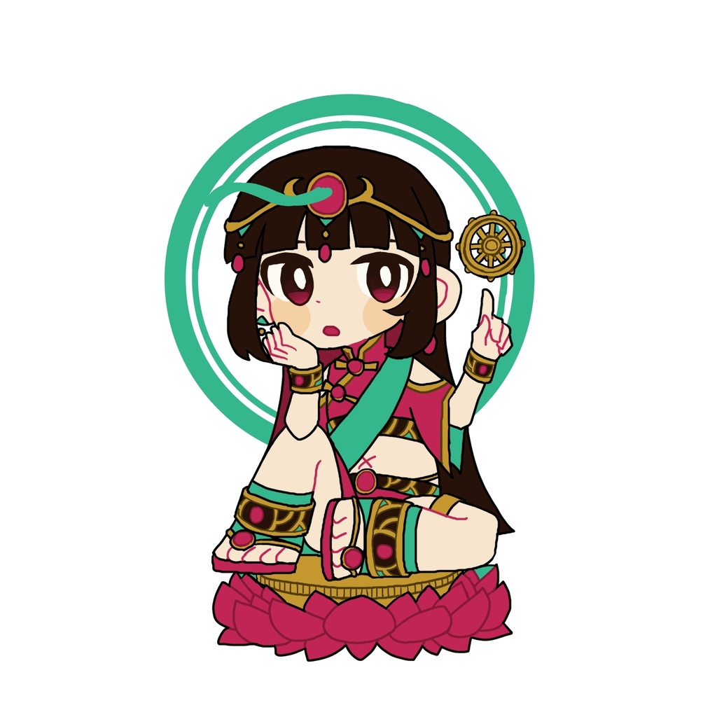 アクリルスタンド「にょいりんかんのん」