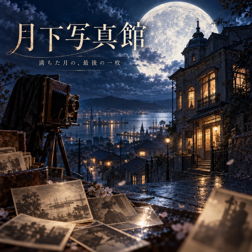 【無料/CoC6版/2〜4PL+KP/約3〜4時間】月下写真館 ― 満ちた月の、最後の一枚 ―|HO制・シティ+異界【ココフォリア部屋付き】