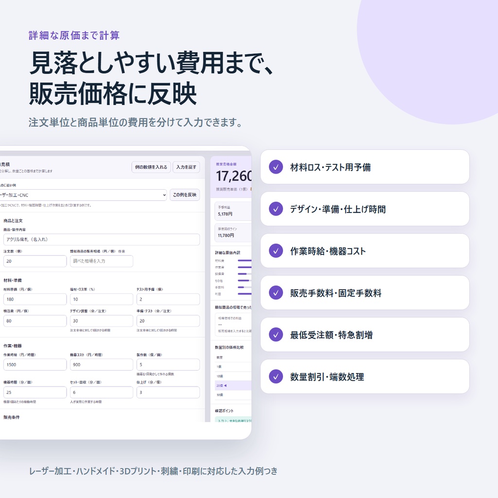 ウリネ|販売価格・見積ツール 有料Pro版