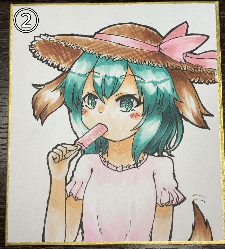 響子ちゃん色紙4種