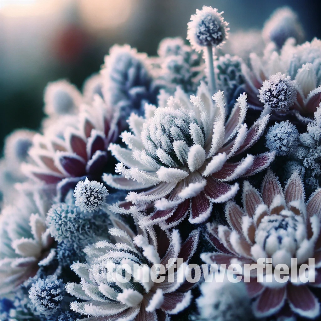 Winter Fantasy Flower Set – 4 images 