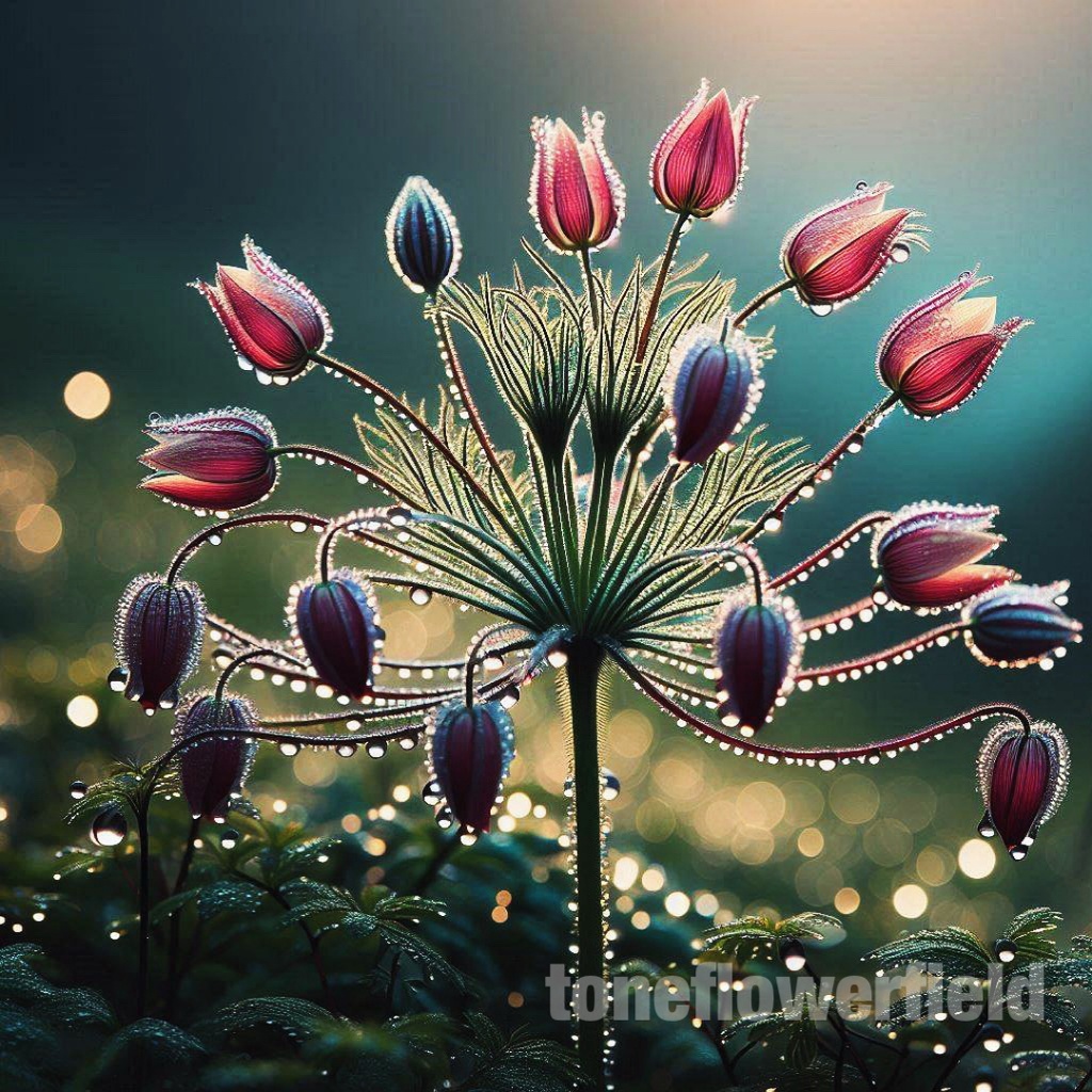 Healing Fantasy Flower Set – 5 images