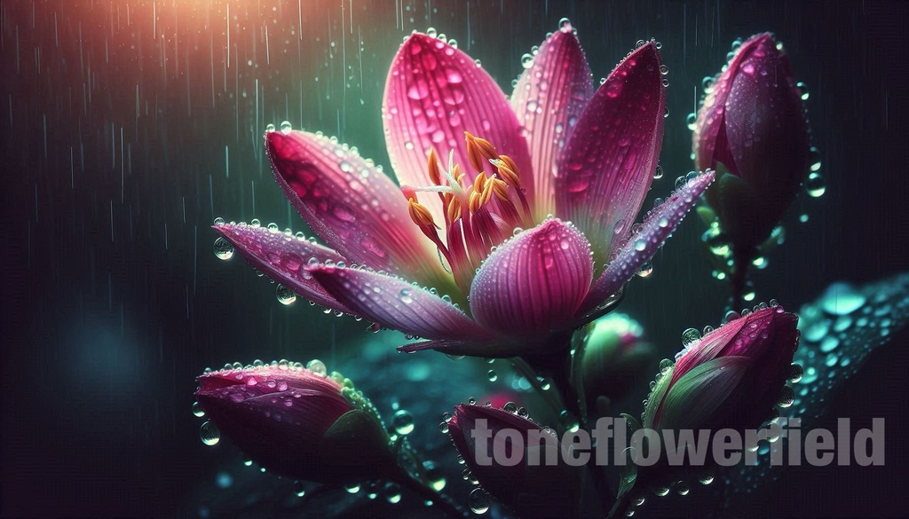 Healing Fantasy Flower Set – 5 images