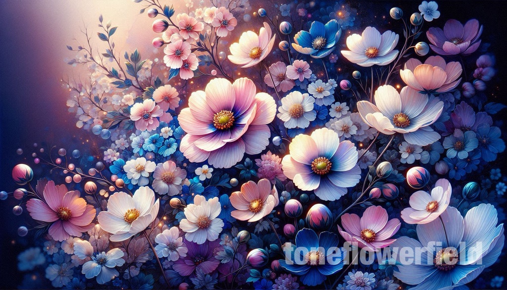 Healing Fantasy Flower Wallpapers – 10 Designs