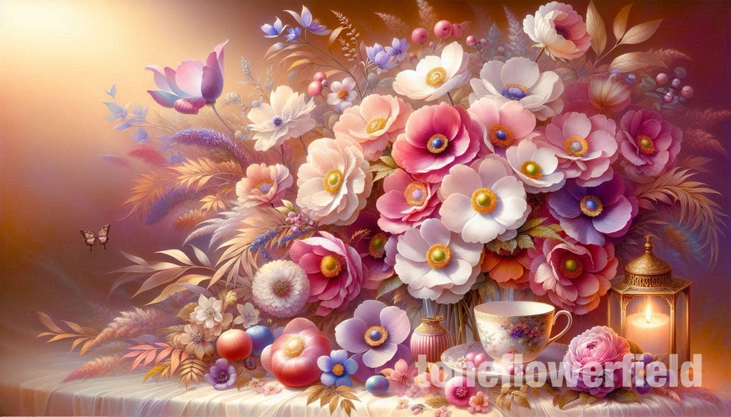 Healing Fantasy Flower Wallpapers – 10 Designs
