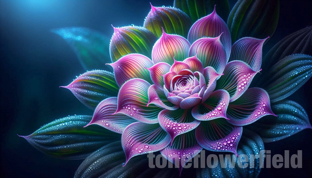 Luminous Night Flower