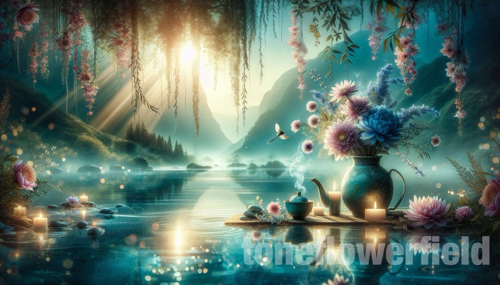 Serenity by the Enchanted Lak