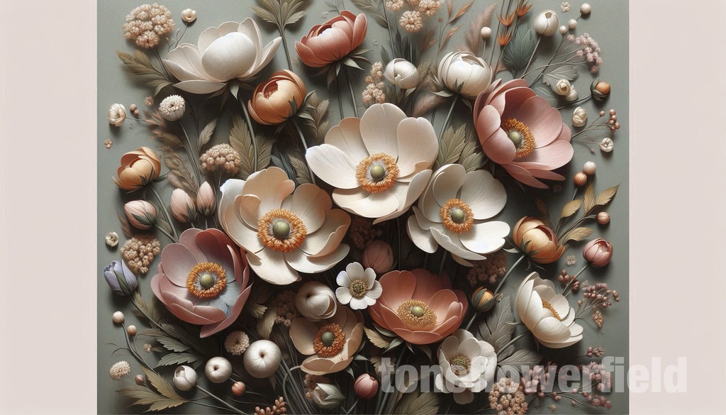 Whispering Petals – Calming Floral Artwork