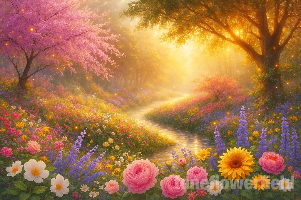 Spring Glow Garden