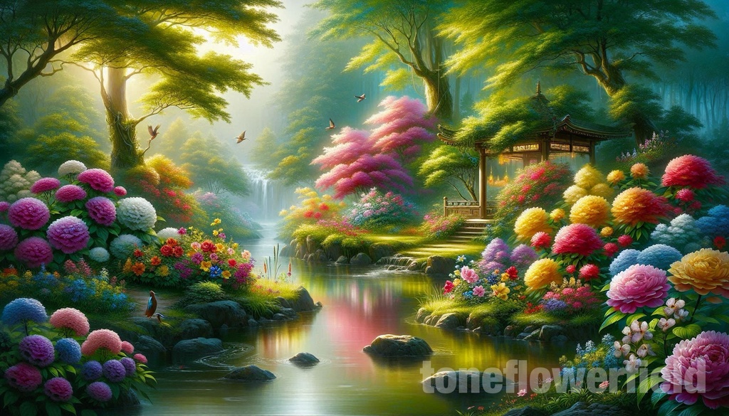 Tranquil Garden Journey – 3 Healing Landscapes