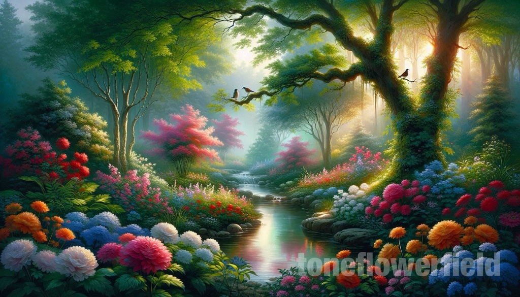 Tranquil Garden Journey – 3 Healing Landscapes