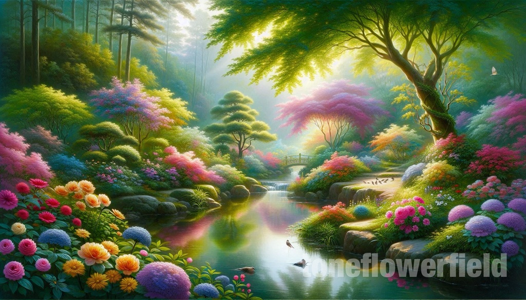 Tranquil Garden Journey – 3 Healing Landscapes