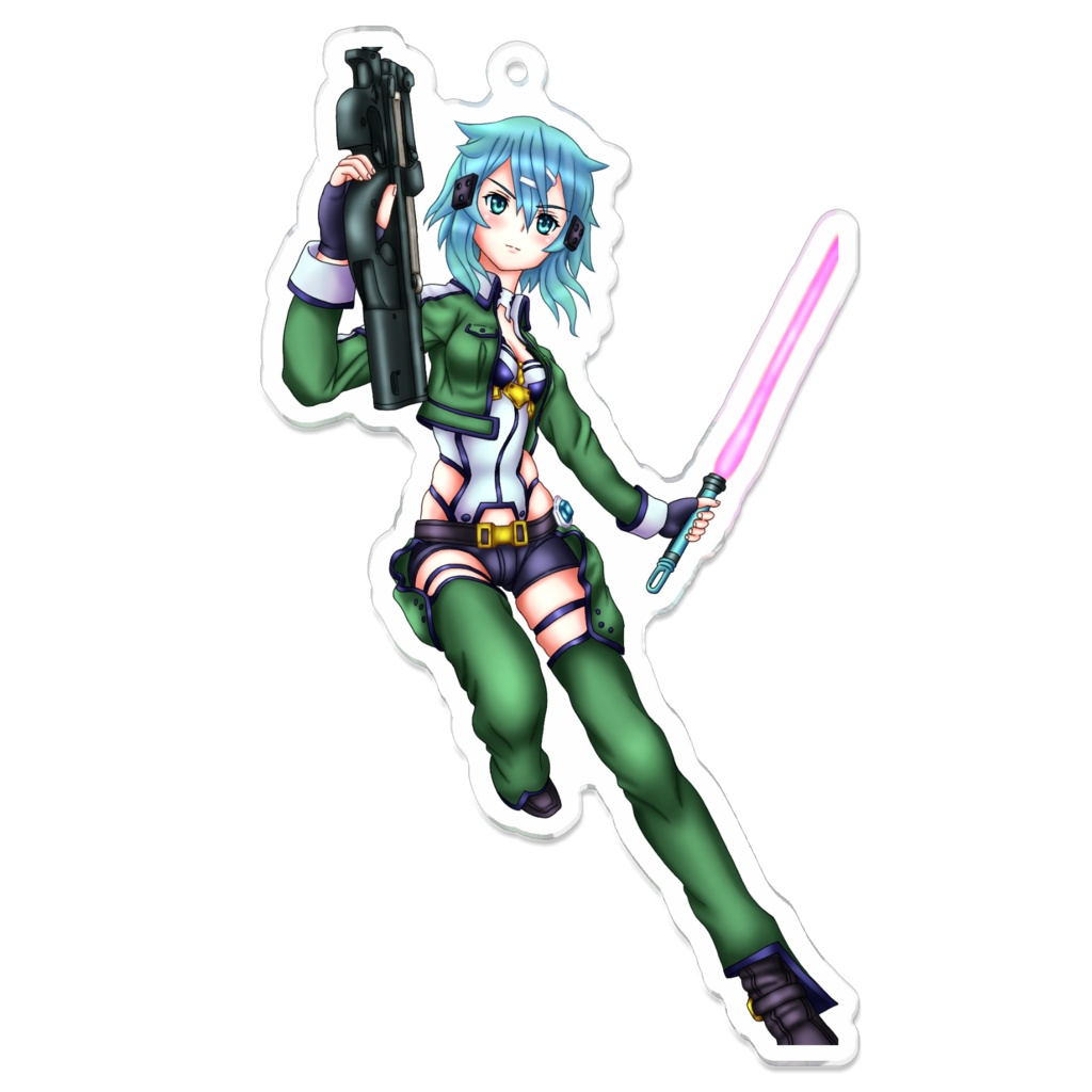 アサルトシノンアクリルキーホルダー