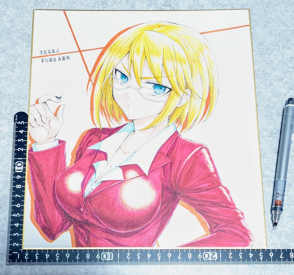 【色紙】 ミッシェル·K·デイヴス