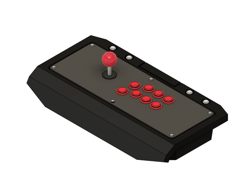 1/12 アーケードスティック【STLデータ】