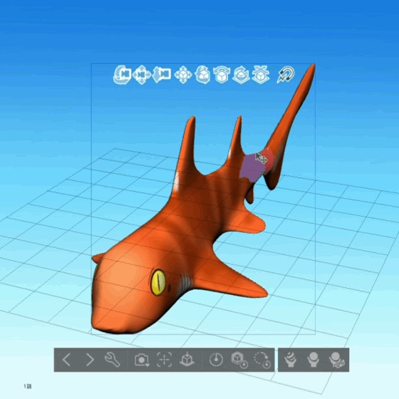 3Dモデル【ネコザメ】