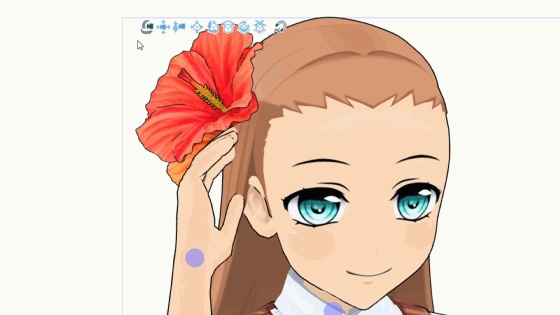 3Dハイビスカス Hibiscus(5色/FBX/Blender/Unity/CLIPSTUDIO/メタバース/Cluster)