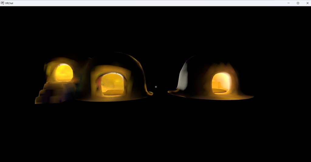 【3Dモデル】かまくら(VRChat想定/Unitypackage/Unity/FBX)