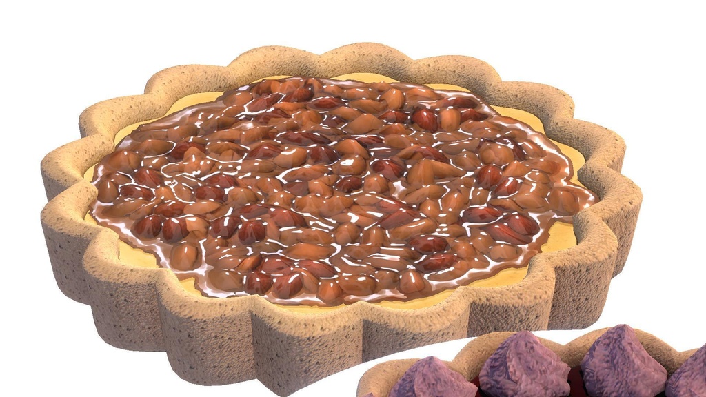 3Dタルトケーキセット(VRChat/Unity/UnityPackage/FBX)