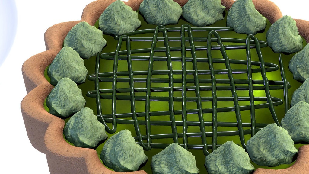 3Dタルトケーキセット(VRChat/Unity/UnityPackage/FBX)