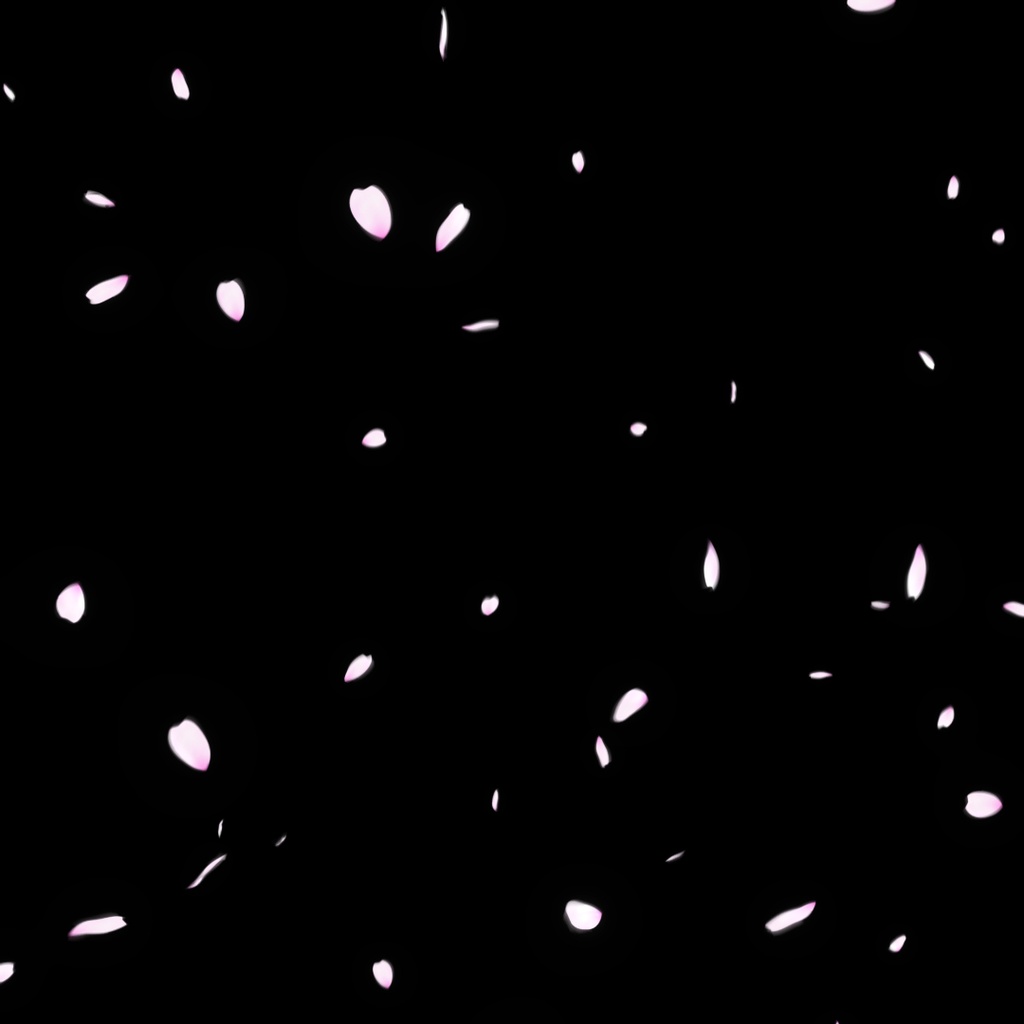 【期間限定割引中】桜アニメ（60秒／ループ／３種類／ブルーバック）【配信・待機・映像制作用】