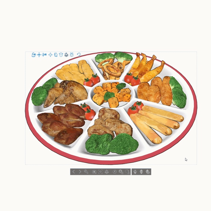 【期間限定割引中】3Dオードブル