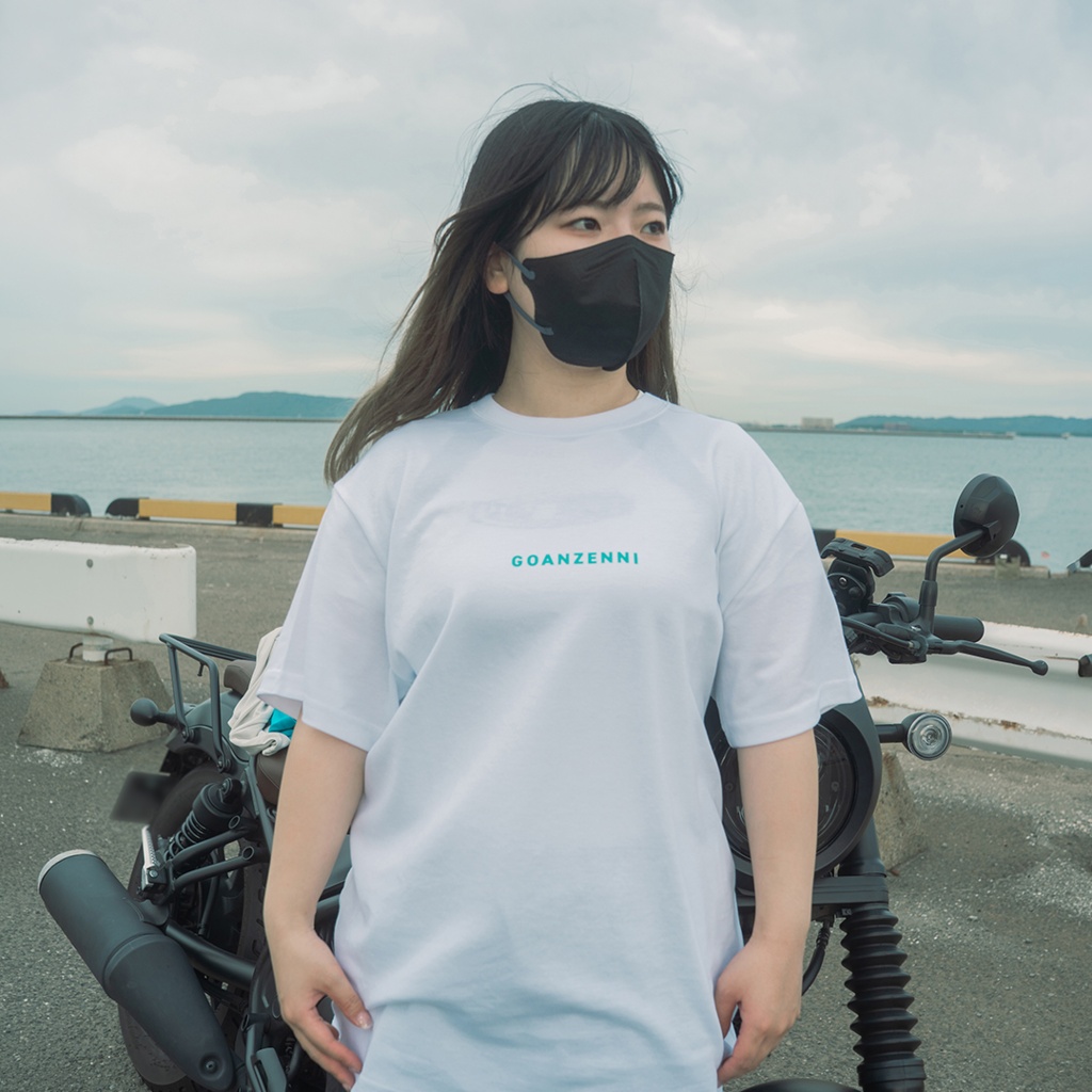 【新作】ごあんぜんにTシャツ(白)