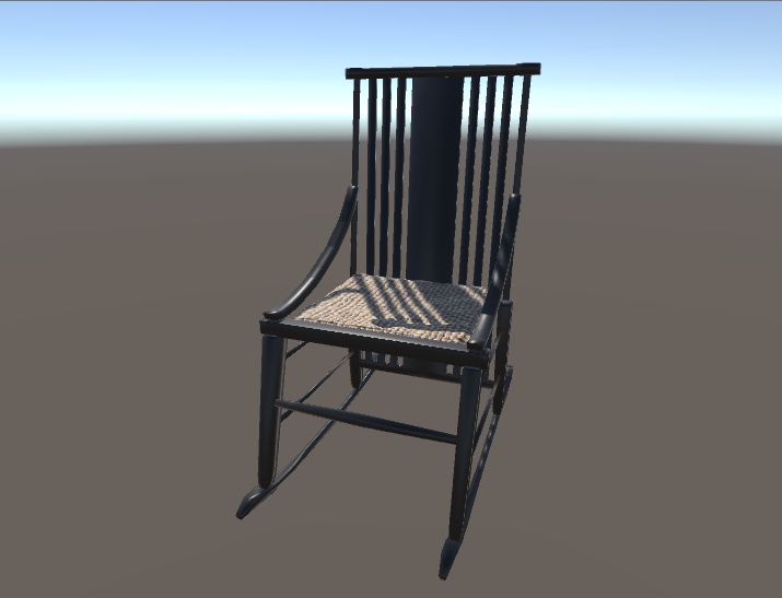 Rocking chair（VRChat想定）
