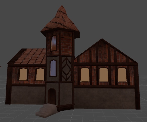 ファンタジー建物セット