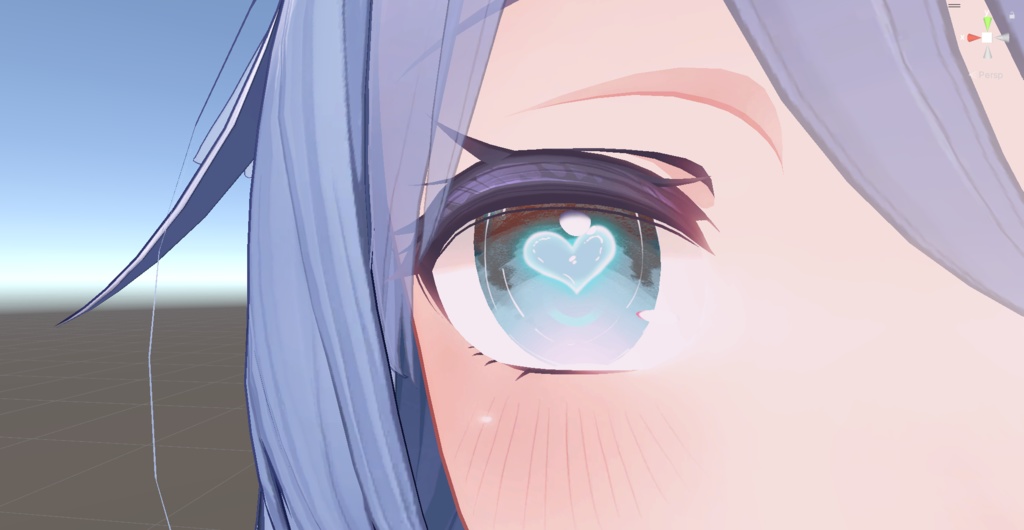 桔梗用瞳－♡テクスチャー　