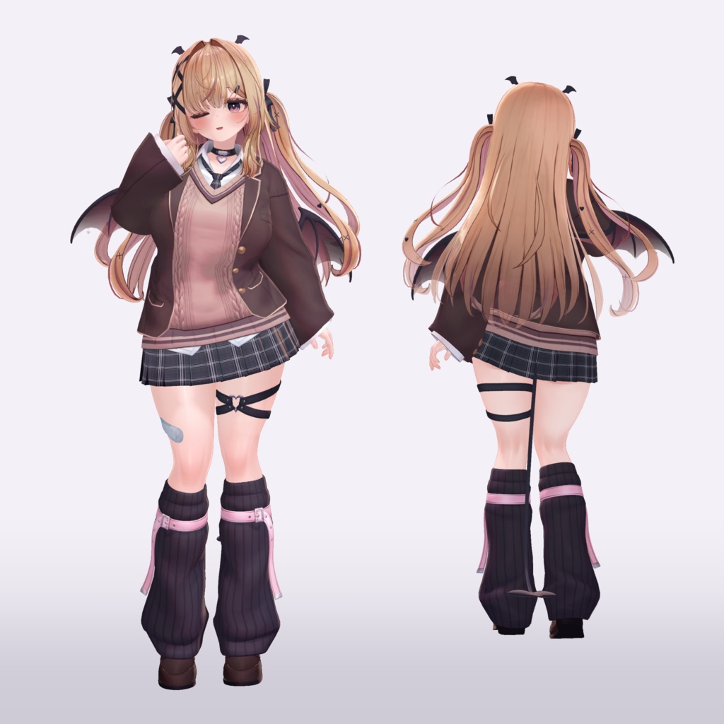 ゆめか Yumeka / オリジナル3Dモデル V1.0.1