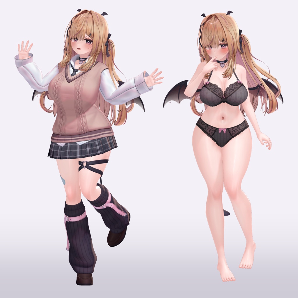 ゆめか Yumeka / オリジナル3Dモデル V1.0.1