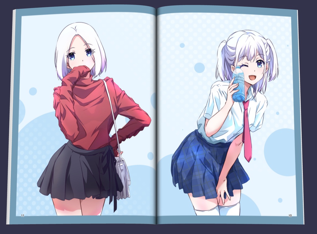 ★Au&Ag -Nobody Girls- Nii Manabu Original Illustrations 2023★