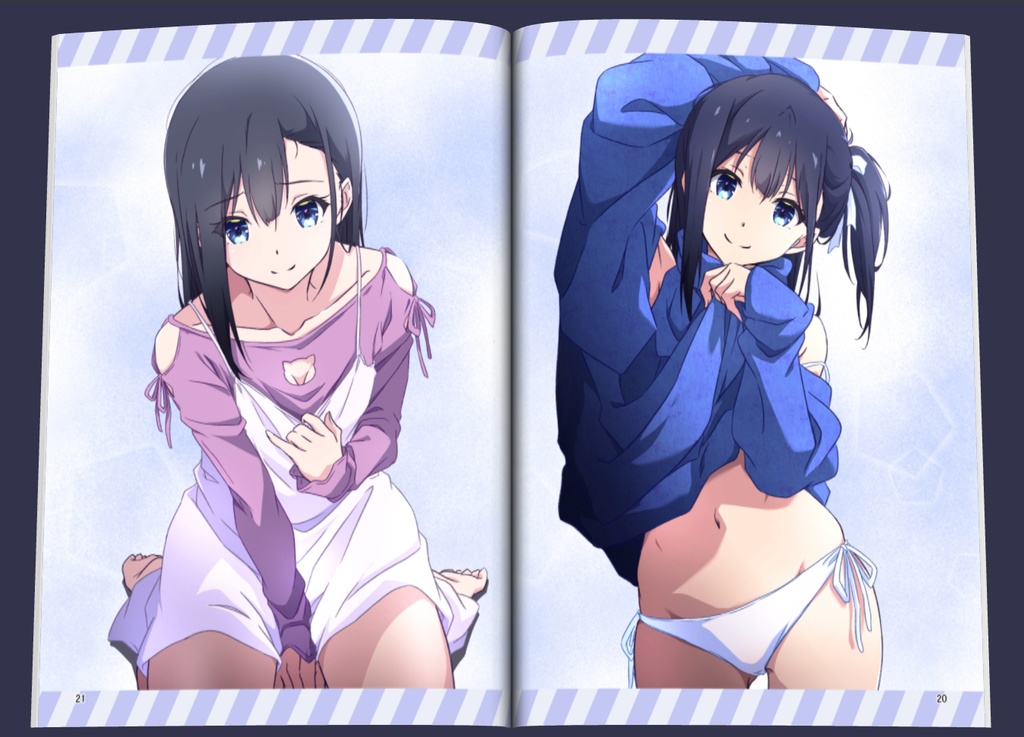 ★Nobody Girl Nii Manabu Original Illustrations 2023-2★