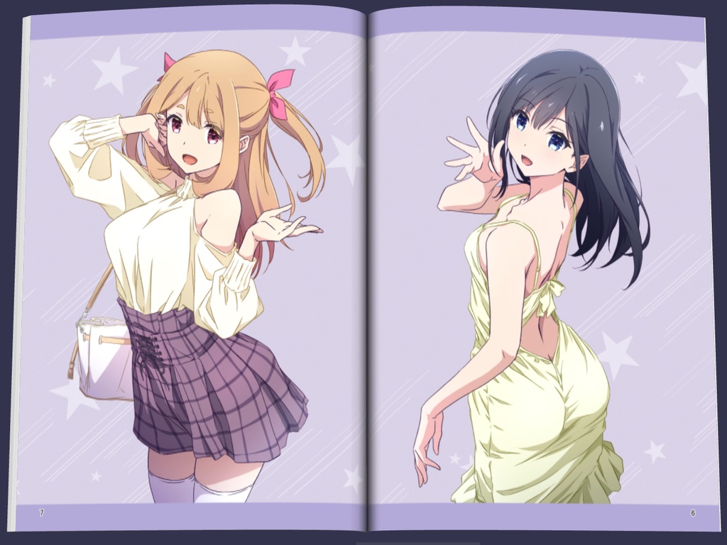 ★Nobody Girl Nii Manabu Original Illustrations 2024-2★