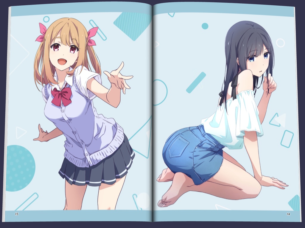 ★Nobody Girl Nii Manabu Original Illustrations 2024-2★