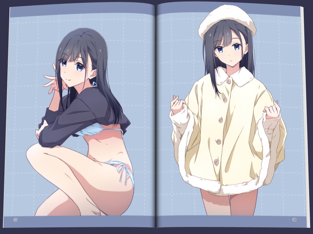 ★Nobody Girl Nii Manabu Original Illustrations 2024-2★