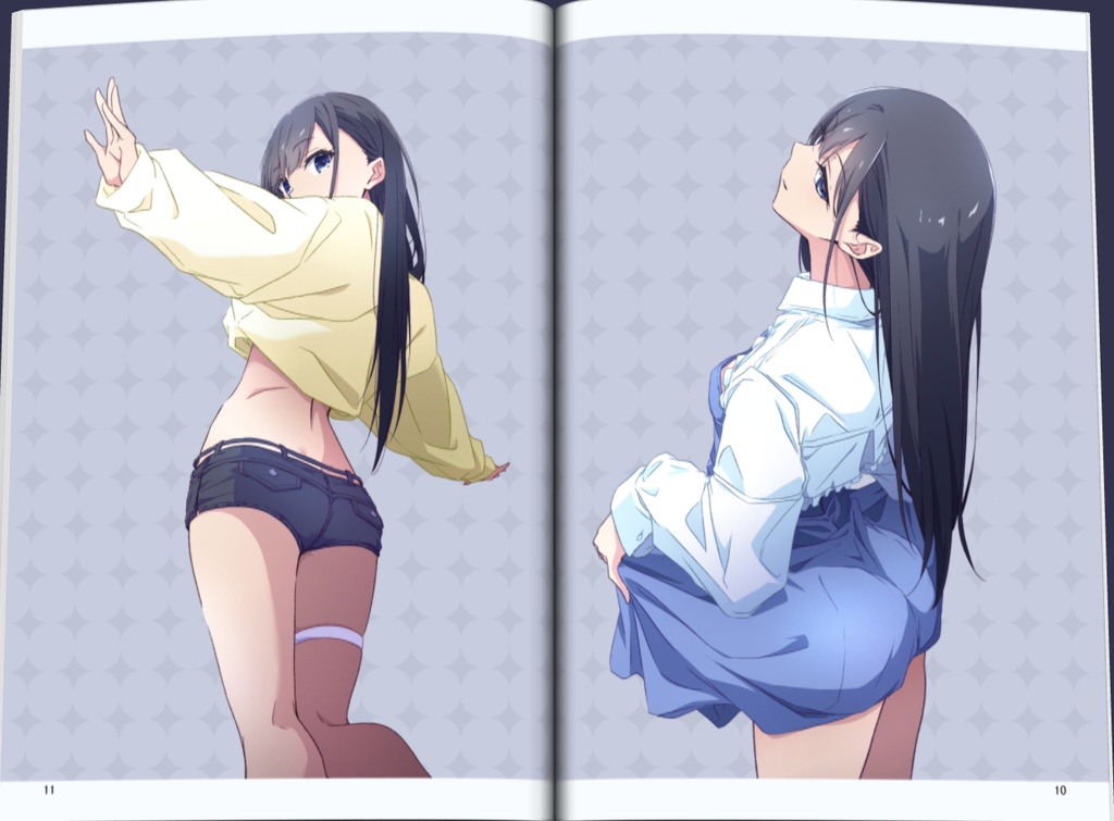 ★Nobody Girl Nii Manabu Original Illustrations 2025★