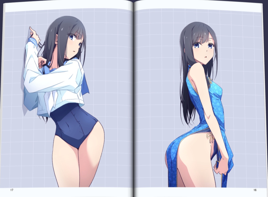 ★Nobody Girl Nii Manabu Original Illustrations 2025★