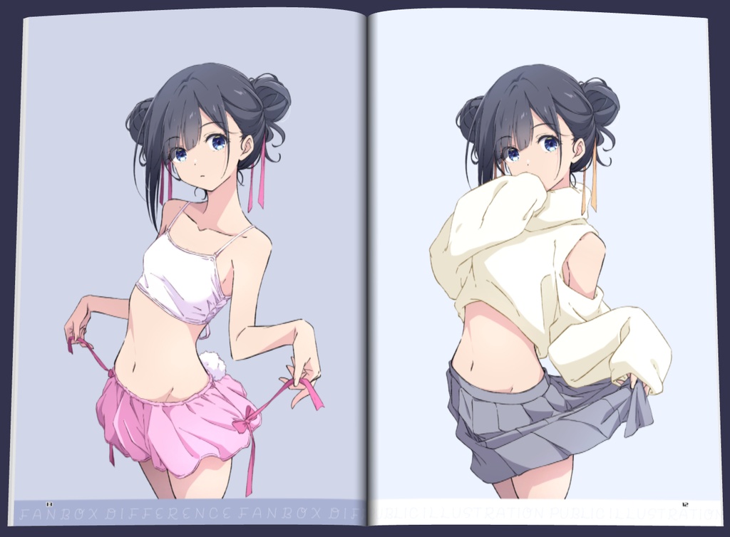 ★Nobody Girl Nii Manabu Original Illustrations 2026★